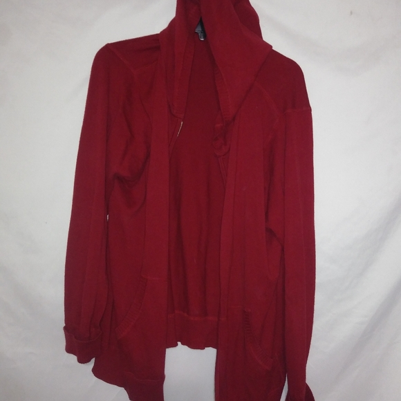 High Sierra Tops - High Sierra 2X Knit Hoodie Front Zip Top Plus